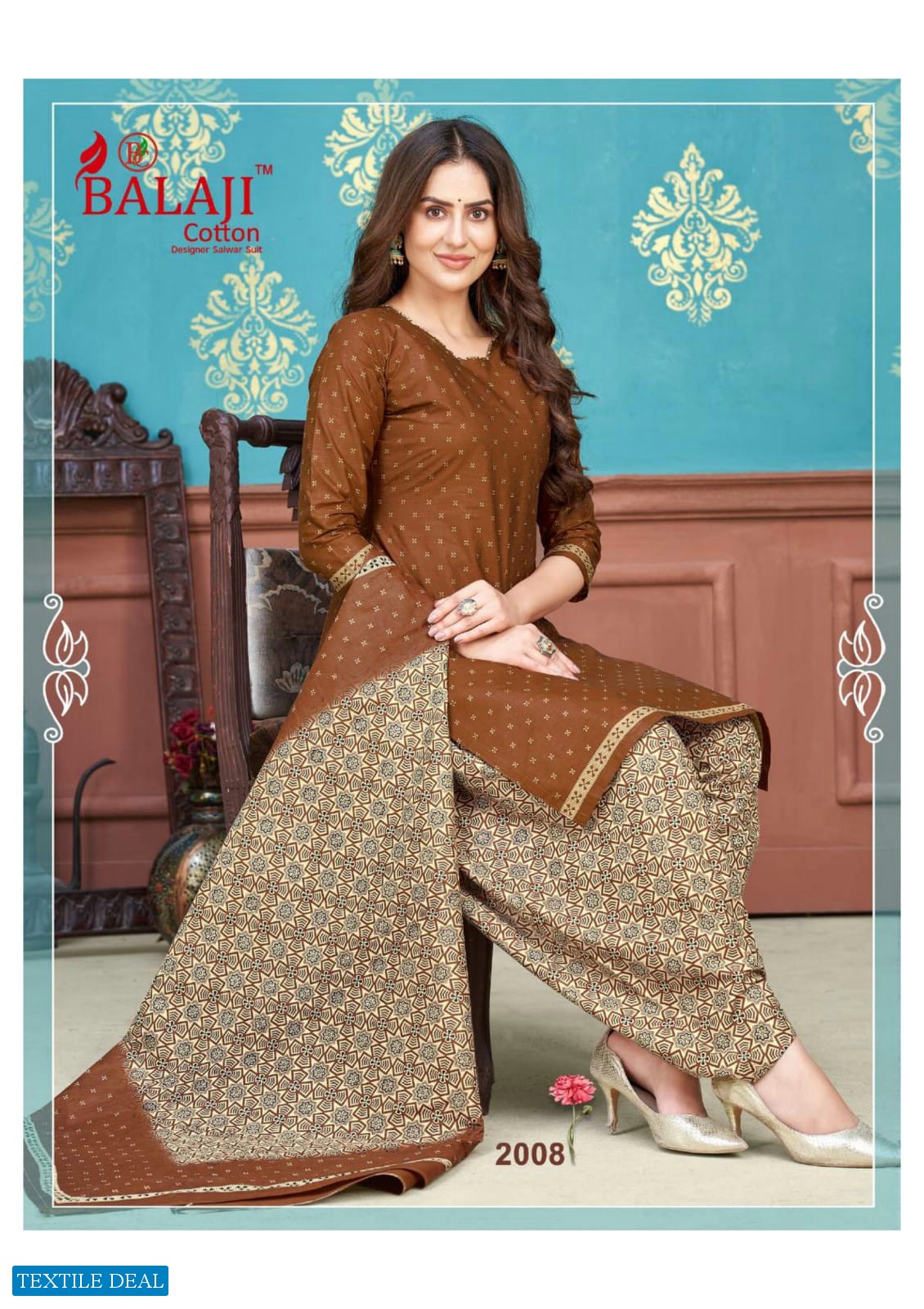 Balaji Sui Dhaga Vol-2 Wholesale Pure Cotton Dress Material