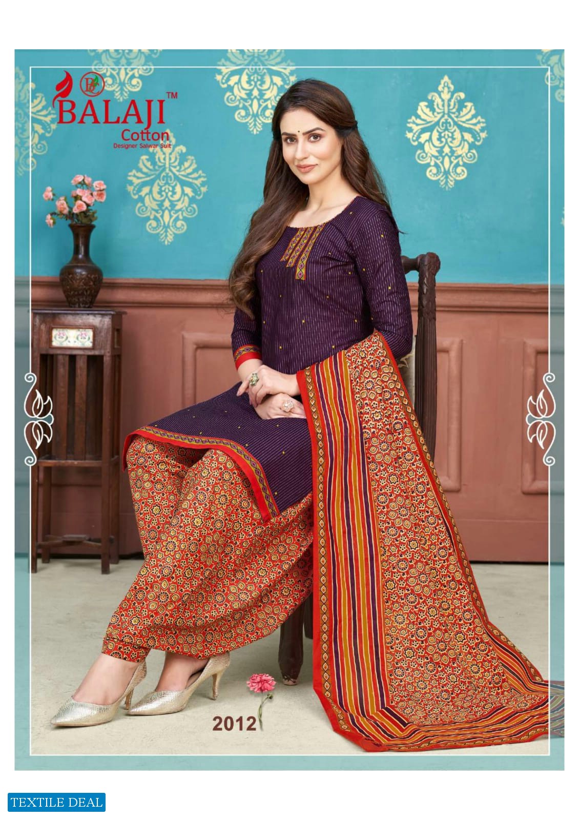 Balaji Sui Dhaga Vol-2 Wholesale Pure Cotton Dress Material