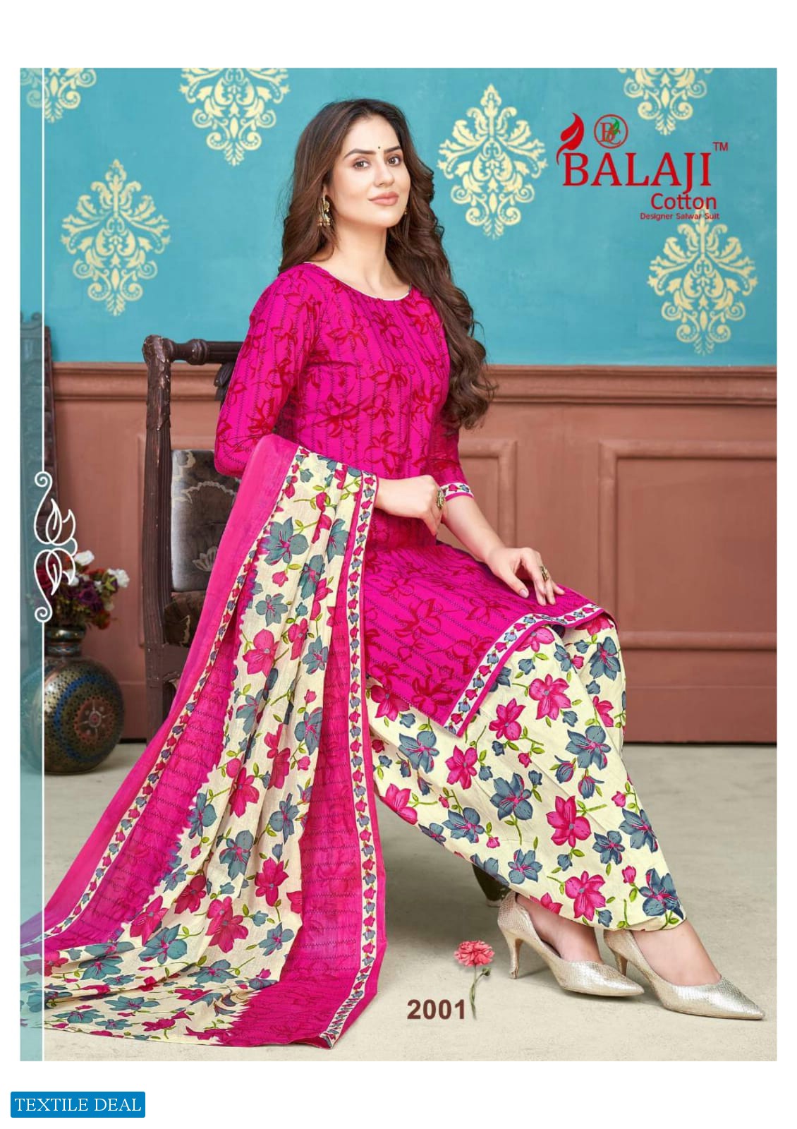 Balaji Sui Dhaga Vol-2 Wholesale Pure Cotton Dress Material