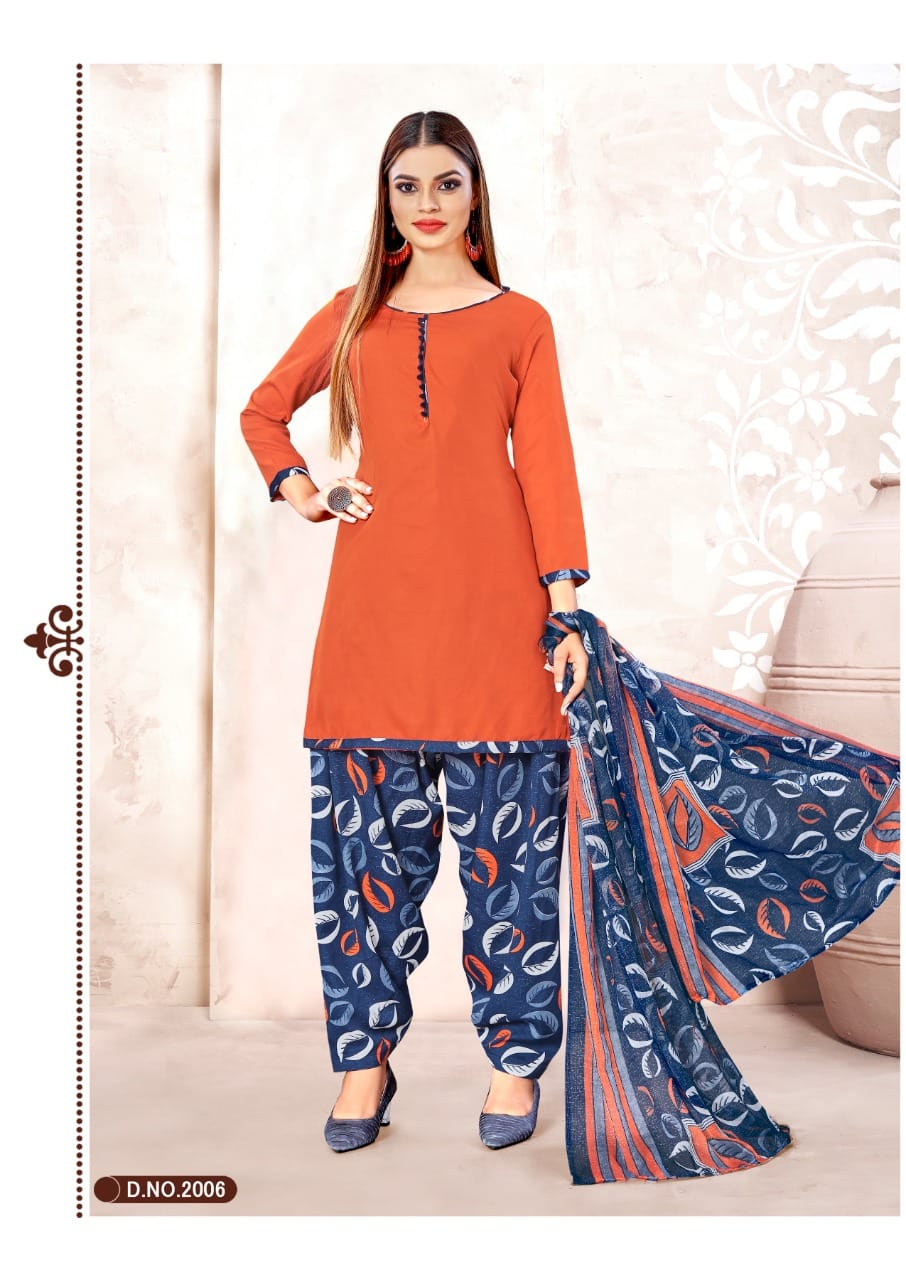 Rnx Rain Patiyala American Crepe Vol-2 Wholesale Dress Material