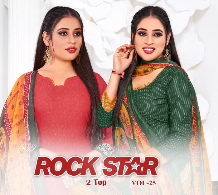 Rnx Rockstar Vol-5 Wholesale American Crepe Indian Dress
