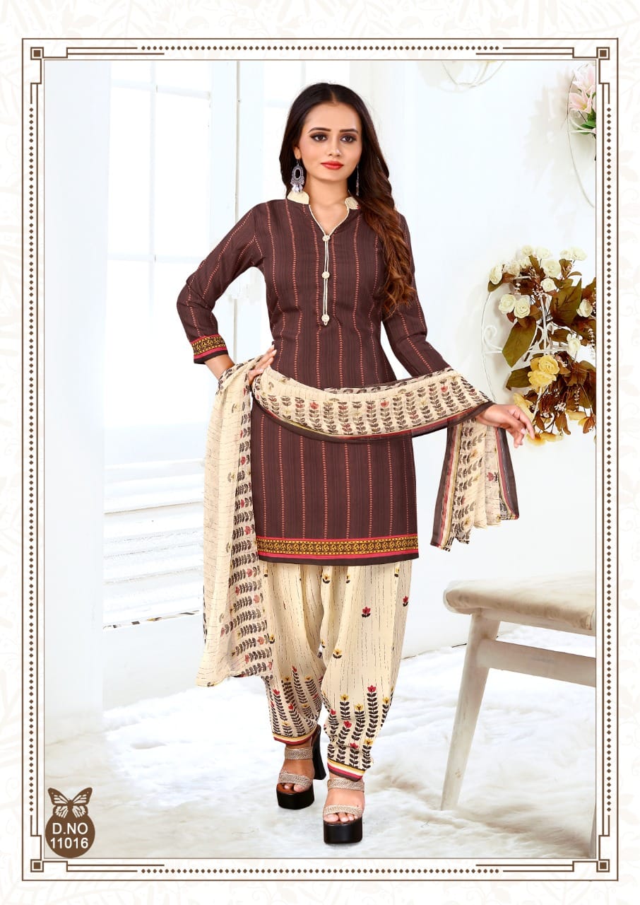 Rnx Ruhani Vol-11 Wholesale Micro Synthetic Fabrics Dress Material