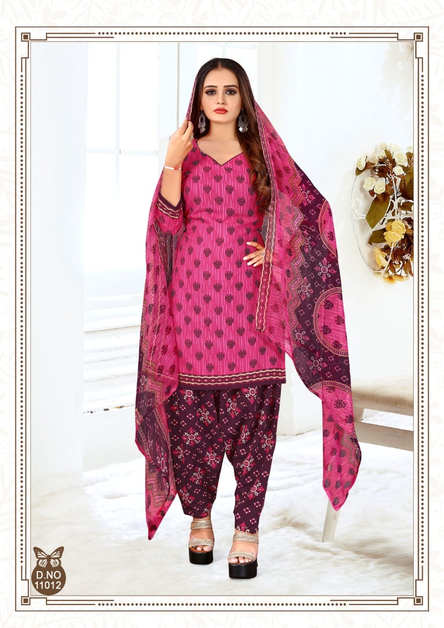 Rnx Ruhani Vol-11 Wholesale Micro Synthetic Fabrics Dress Material