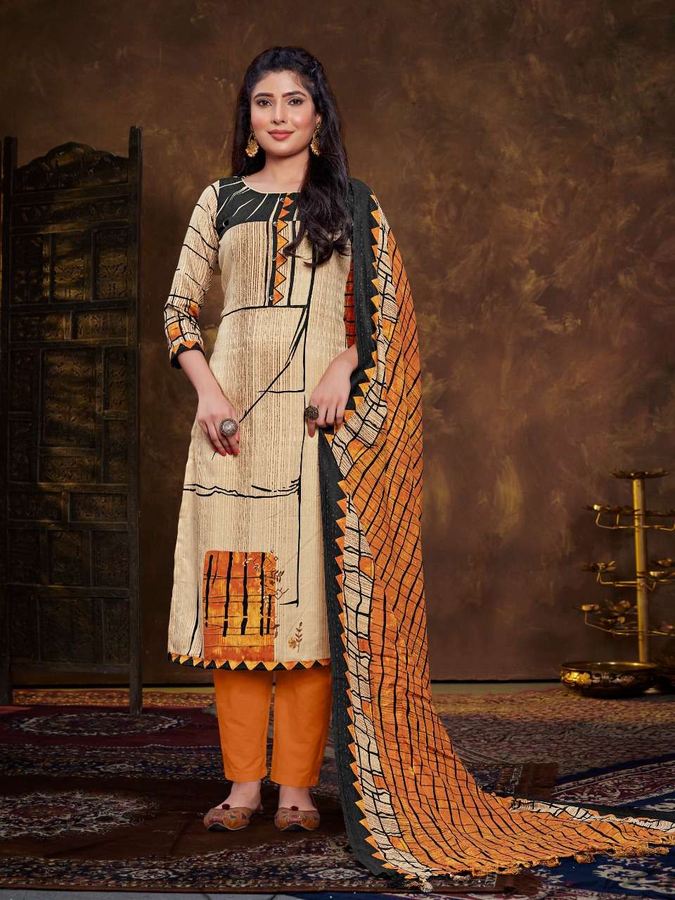 BIPSON PREETO 1672 PASHMINA DAILY WEAR FANCY SUITS MATERIALS