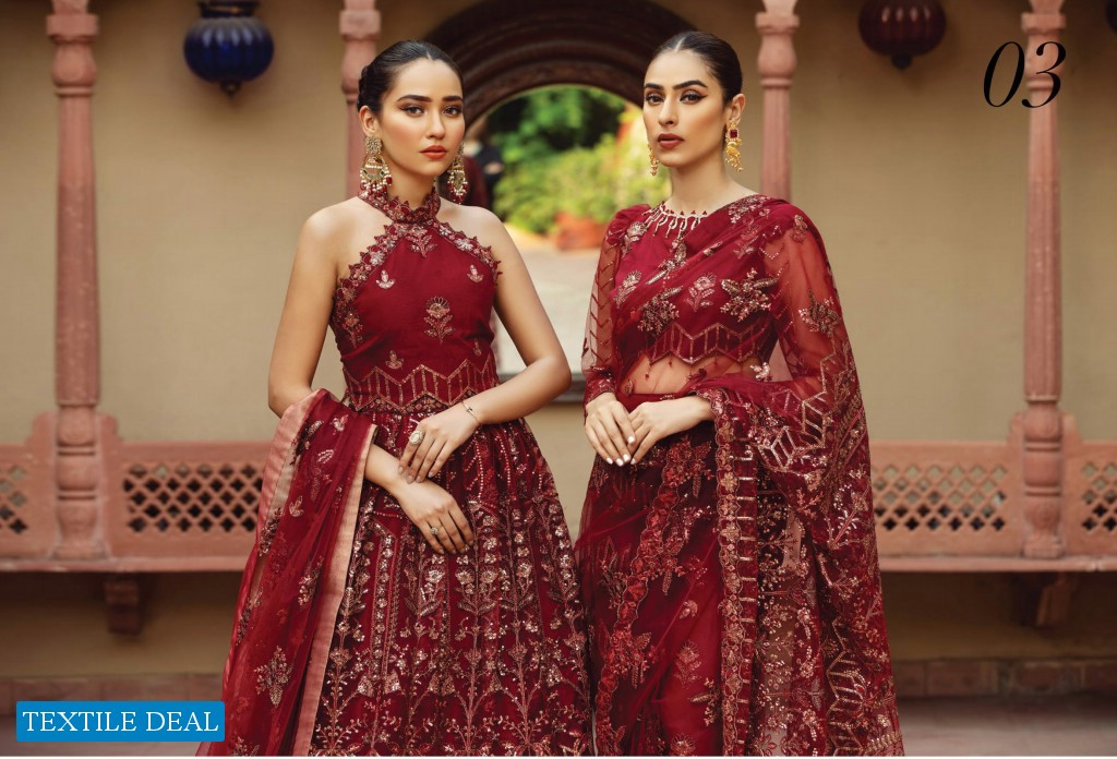 Alizeh Shahtaj Vol-7 Wholesale Embroidered Chiffon Pakistani Collection