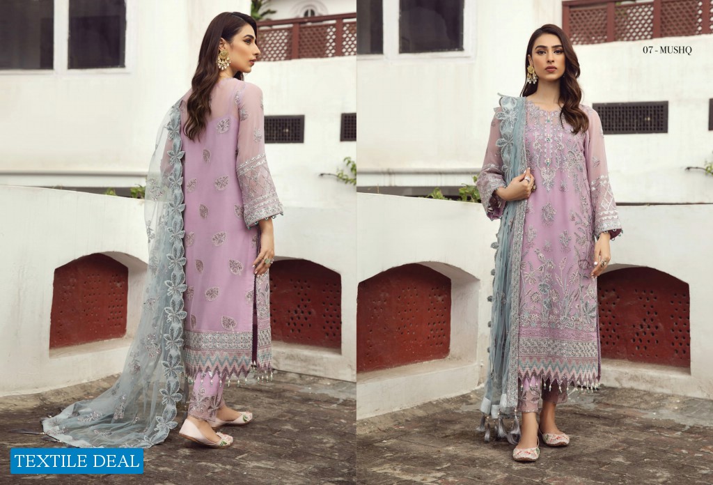 Alizeh Shahtaj Vol-7 Wholesale Embroidered Chiffon Pakistani Collection