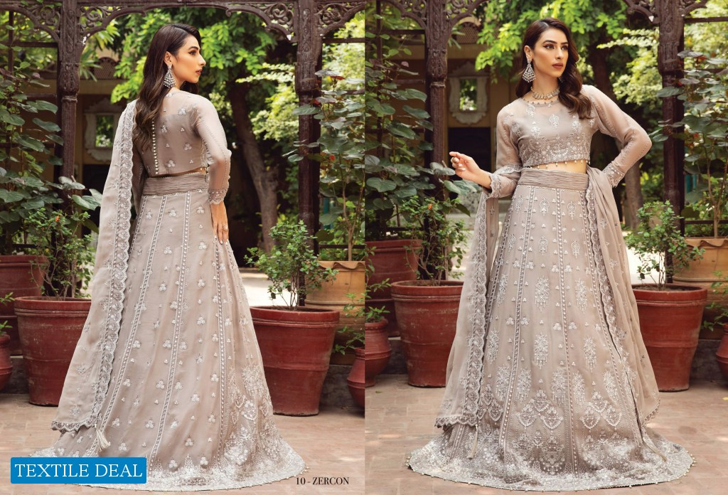 Alizeh Shahtaj Vol-7 Wholesale Embroidered Chiffon Pakistani Collection