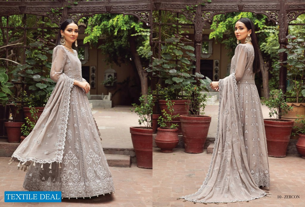 Alizeh Shahtaj Vol-7 Wholesale Embroidered Chiffon Pakistani Collection