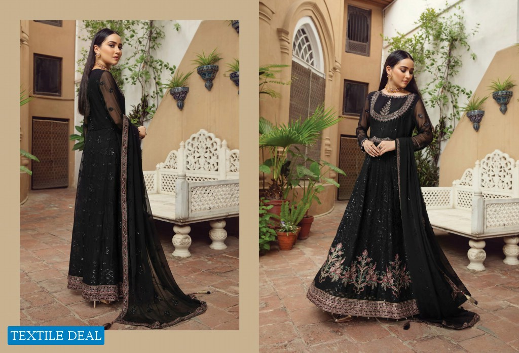 Alizeh Shahtaj Vol-7 Wholesale Embroidered Chiffon Pakistani Collection