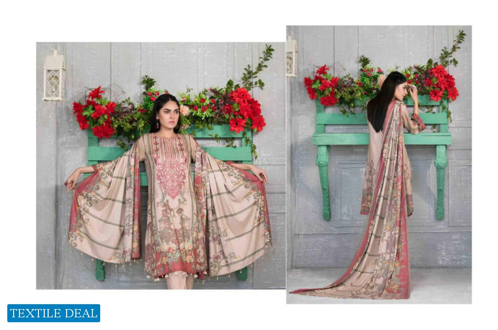 Amna Sohail Moorea Linen embroidered Pakistani Collction
