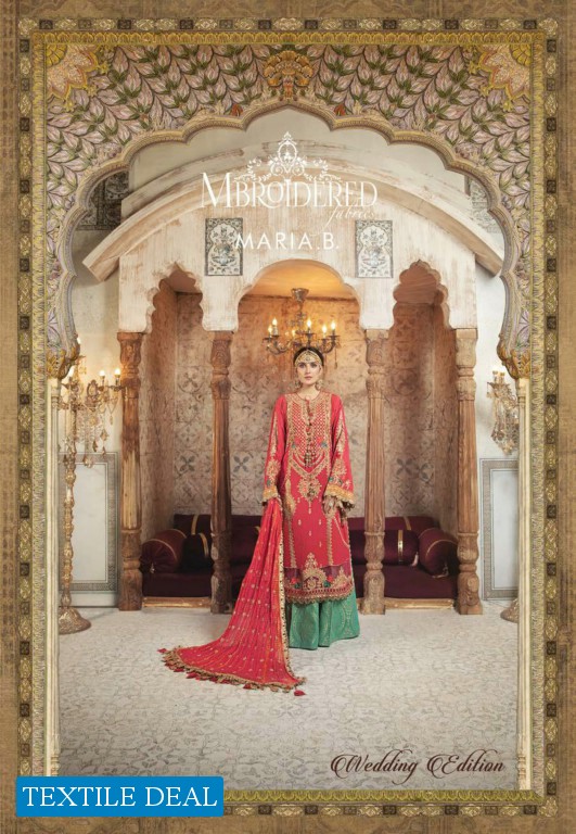 Maria B Mbroidered Wedding Edition Wholesale Original Pakistani Dress