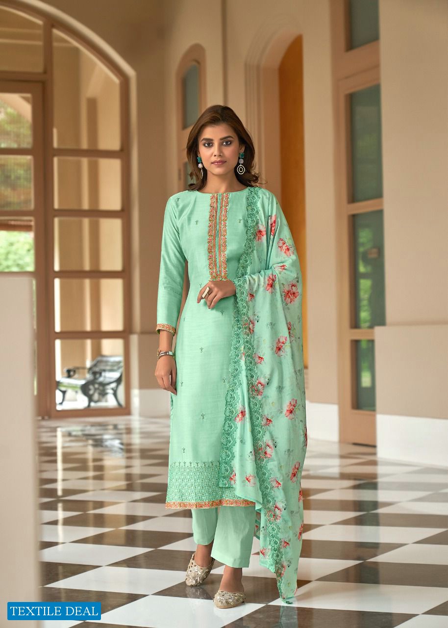 ESHIKA BY BELA COTTON SILK ETHNIC RANGE OF SALWAR KAMEEZ