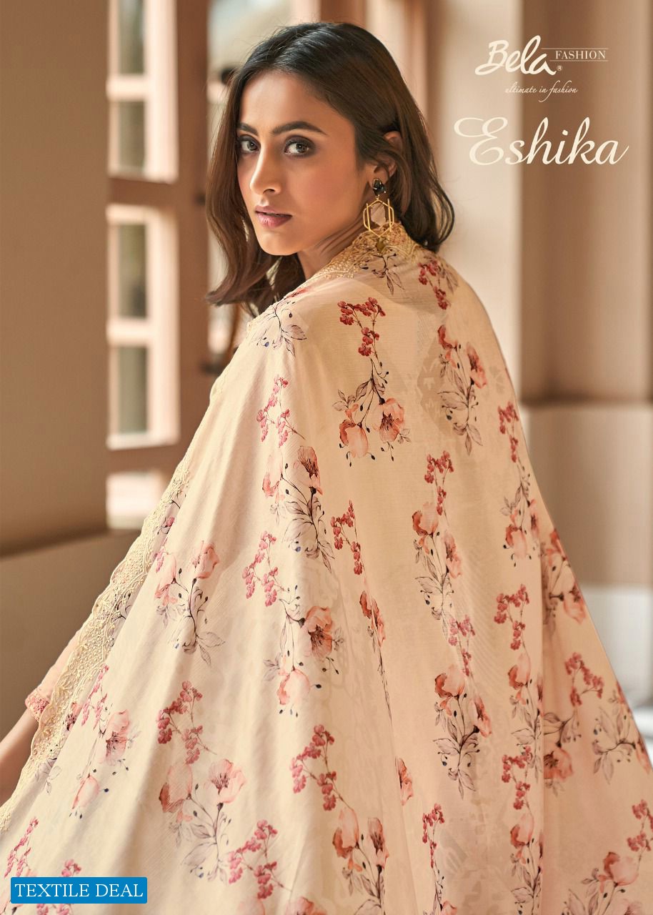 ESHIKA BY BELA COTTON SILK ETHNIC RANGE OF SALWAR KAMEEZ