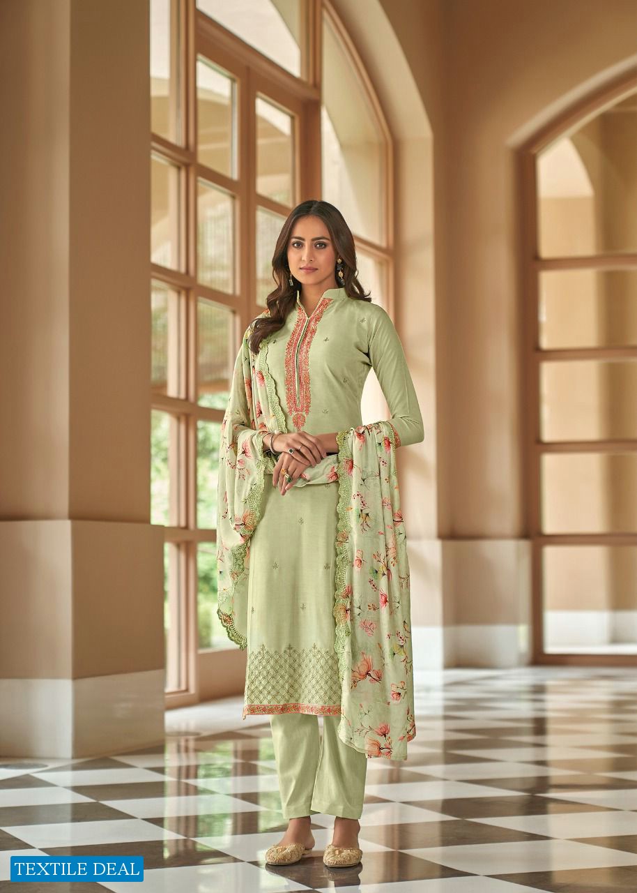 ESHIKA BY BELA COTTON SILK ETHNIC RANGE OF SALWAR KAMEEZ