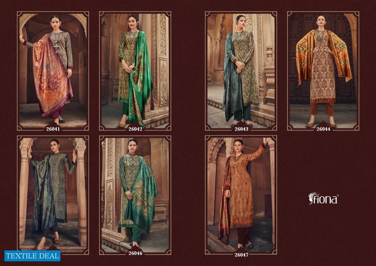Fiona Makhmali Vol-2 Wholesale Indian Winter Salwar Kameez