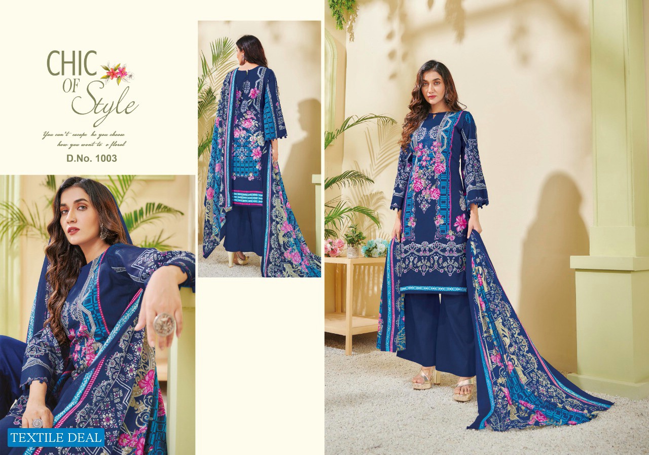 SC Aisha Vol-1 Wholesale Lawn Cotton Dress Material