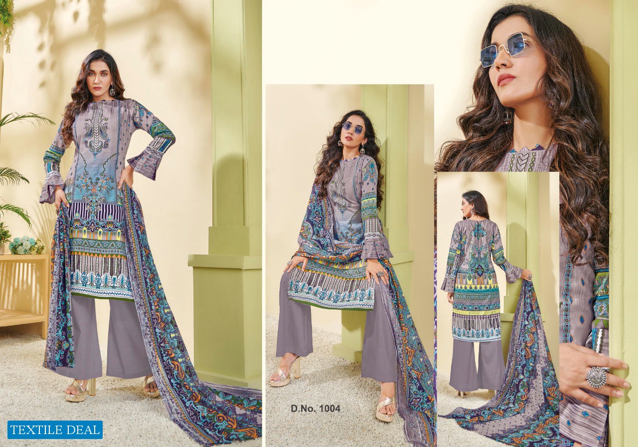 SC Aisha Vol-1 Wholesale Lawn Cotton Dress Material
