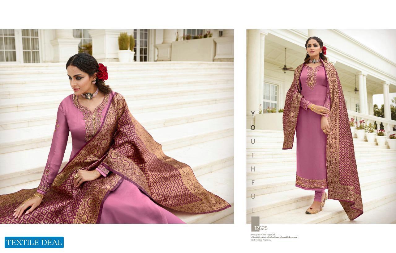 ZISA BANARASI VOL 11 BY MEERA SATIN GEORGETTE EXCLUSIVE FANCY SUITS