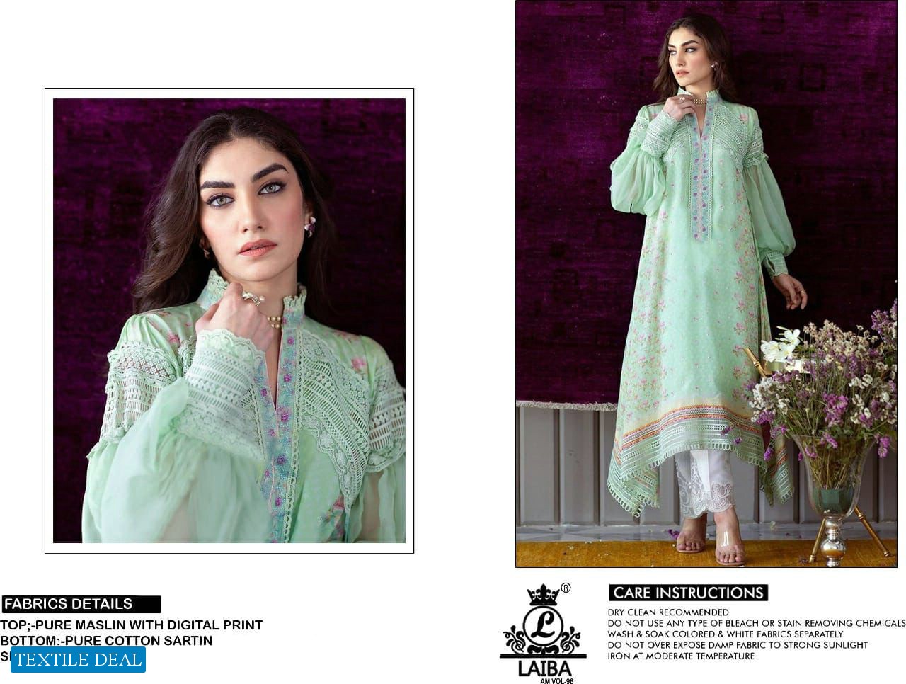 Laiba Am Vol-98 Wholesale Designer Tunics With Pants