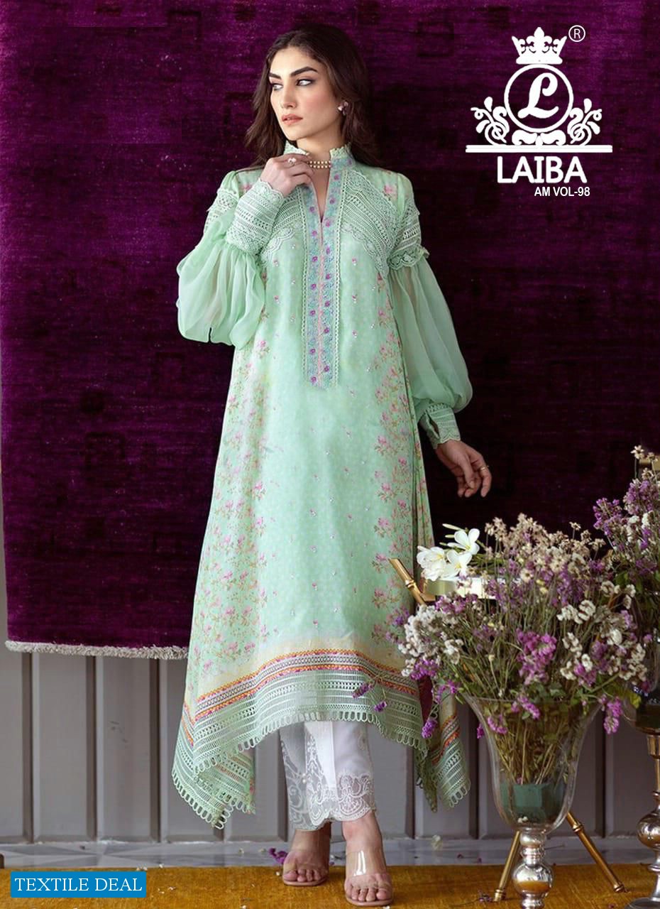 Laiba Am Vol-98 Wholesale Designer Tunics With Pants