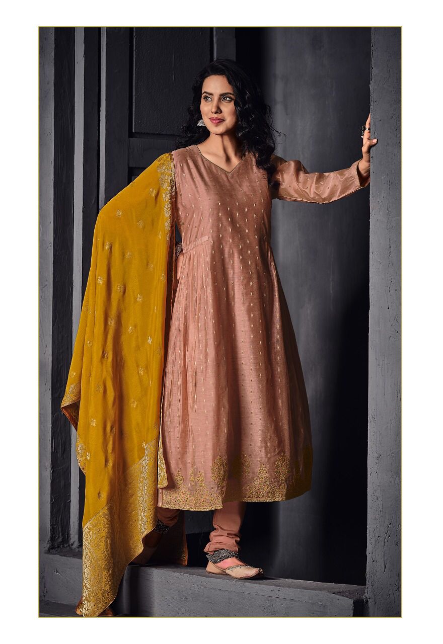 Varsha Nilaya Wholesale Banarasi Woven Work Salwar Kameez