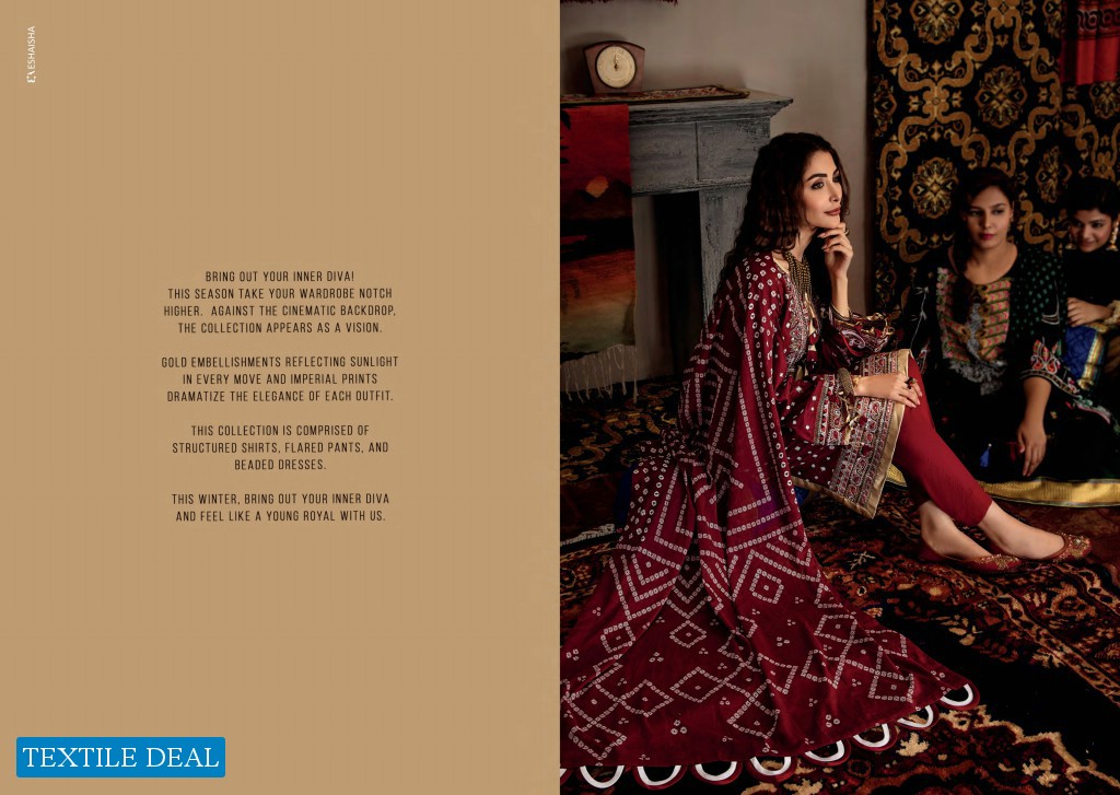 Eshaisha Luxury Winter Embroidered Collection