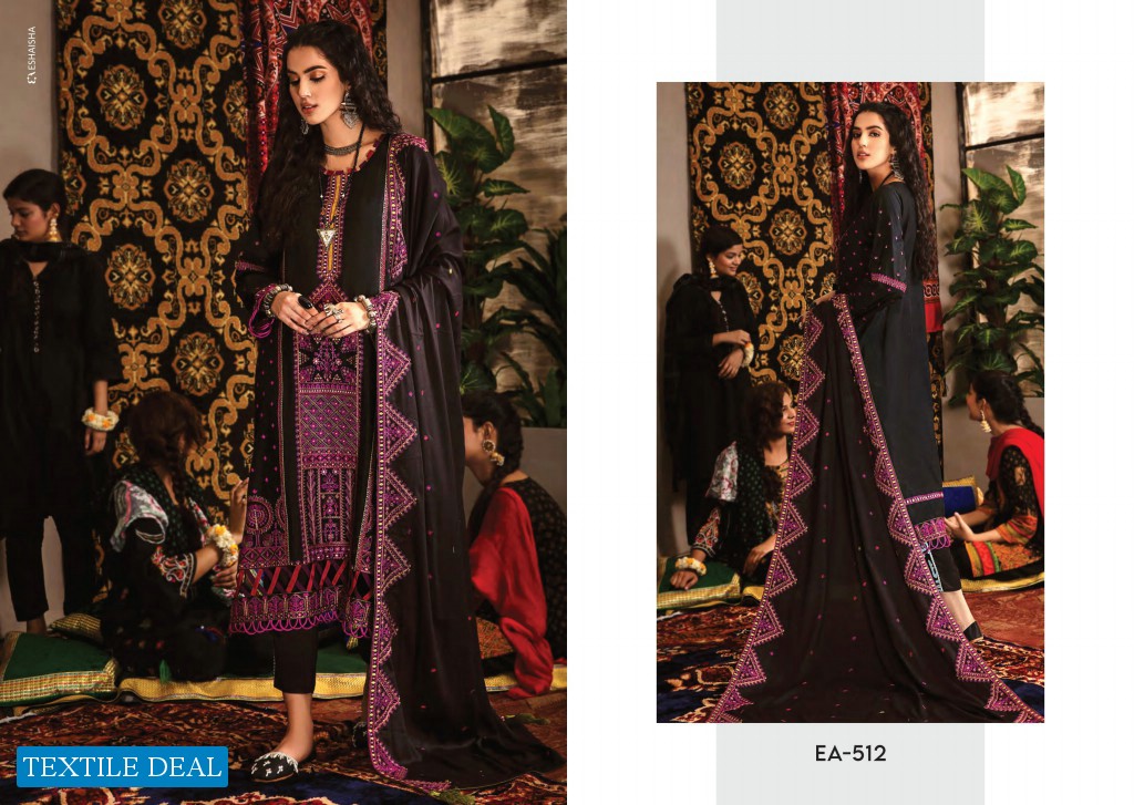 Eshaisha Luxury Winter Embroidered Collection