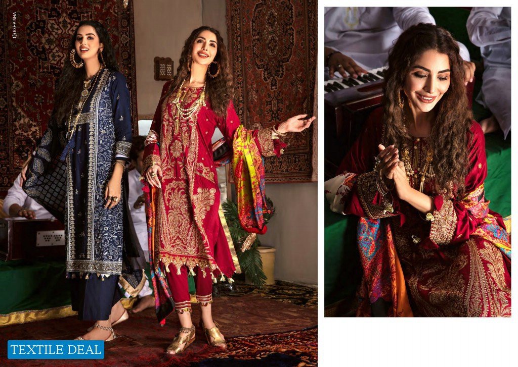 Eshaisha Luxury Winter Embroidered Collection