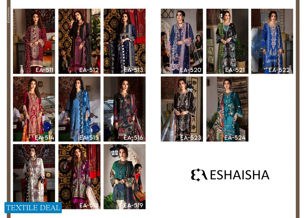 Eshaisha Luxury Winter Embroidered Collection