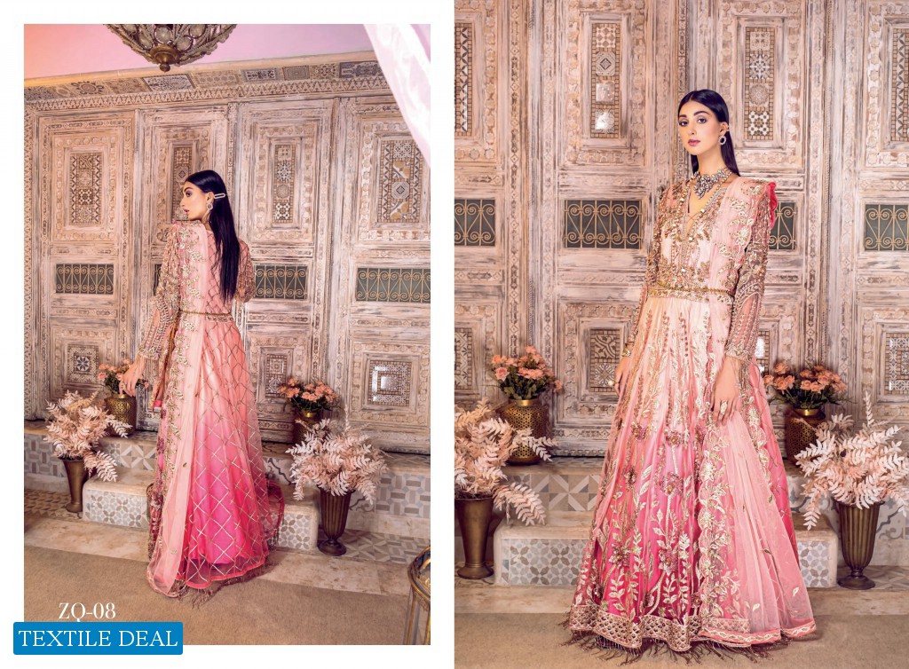 Zebtan Zarqon Bridal Collection Wholesale Luxury Salwar Kameez