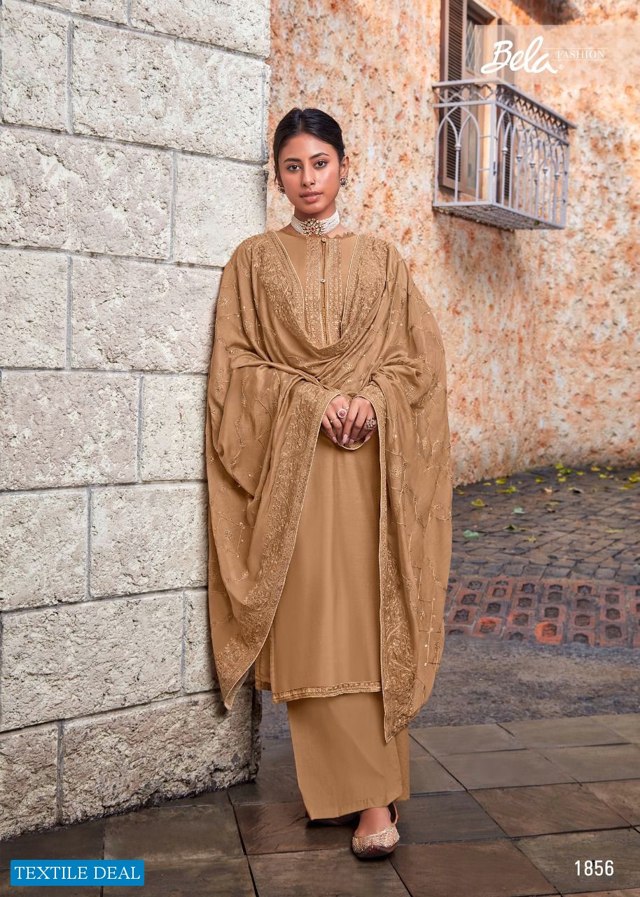 NAZARIYA VOL 4 BY BELA MUSLIN DESIGNER FANCY SALWAR KAMEEZ