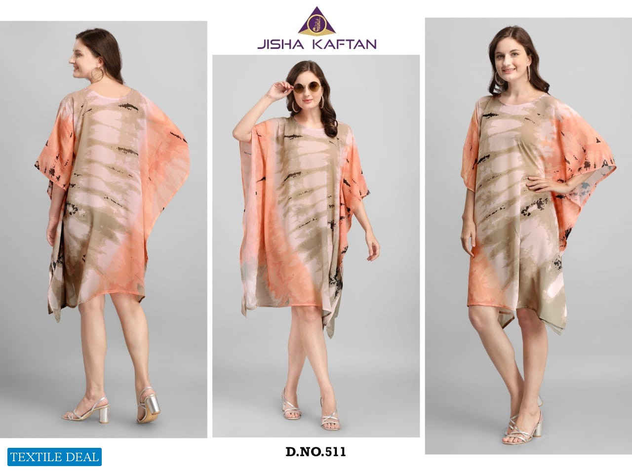 Jelite Beachwear Kaftan Vol 2 Wholesale Kaftan Catalogs