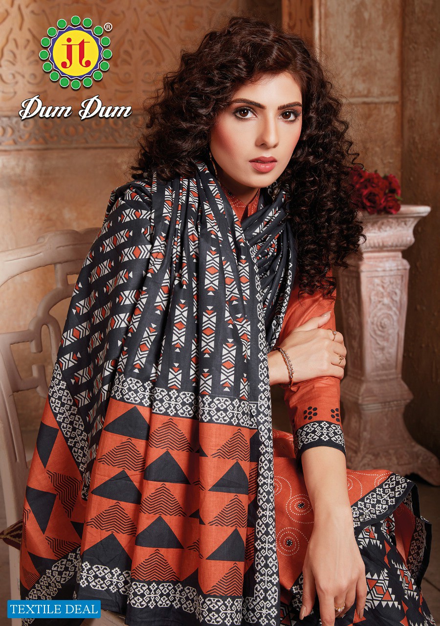 JT Dum Dum Vol-70 Wholesale Pure Cotton Dress