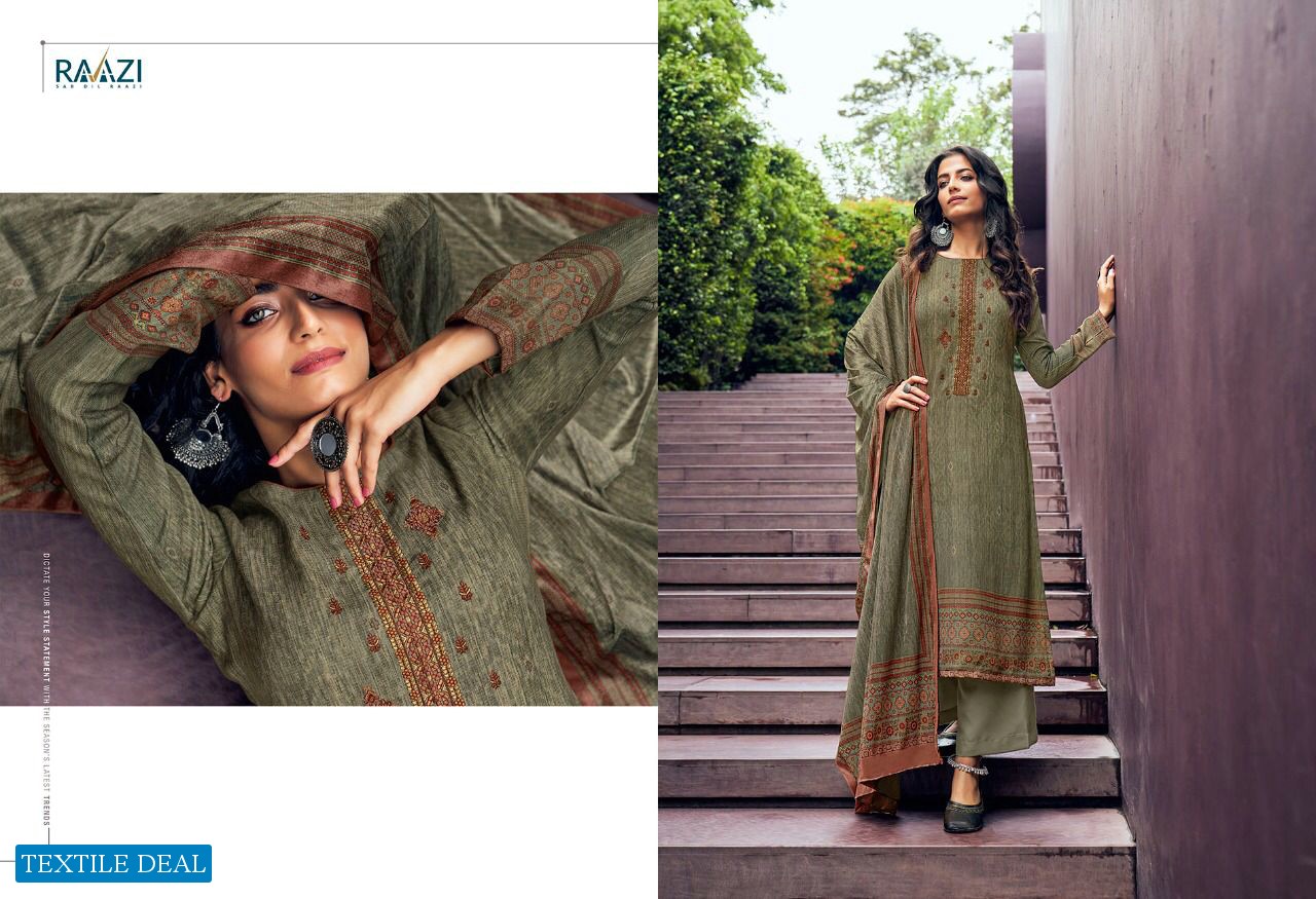 Rama Raazi Winter Tide Wholesale Heavy Pashmina Winter Salwar Kameez