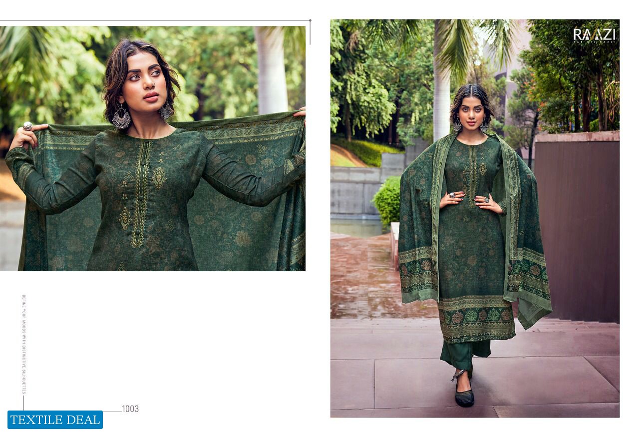 Rama Raazi Winter Tide Wholesale Heavy Pashmina Winter Salwar Kameez