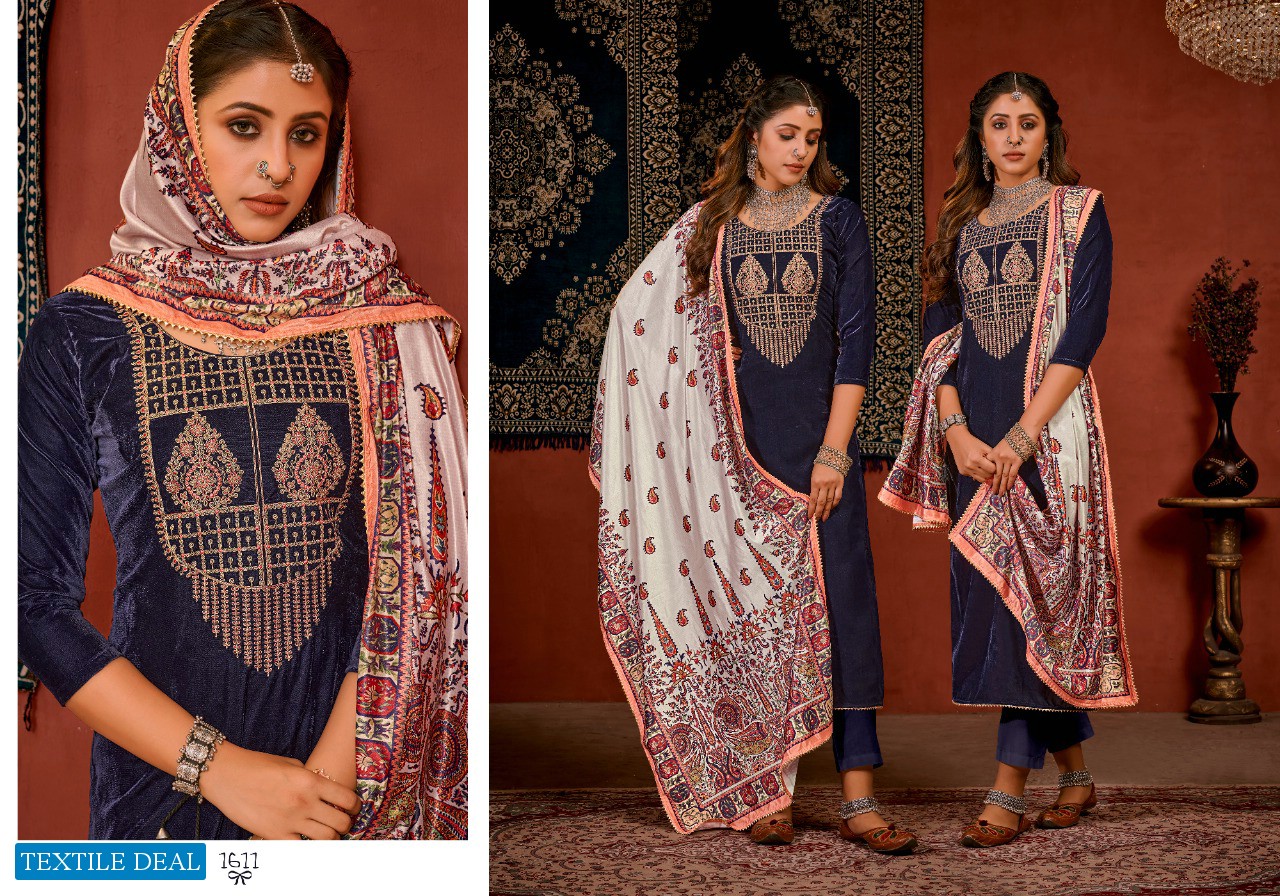 BIPSON AMIRAA VELVET DRESSES FOR WINTER DRESSES