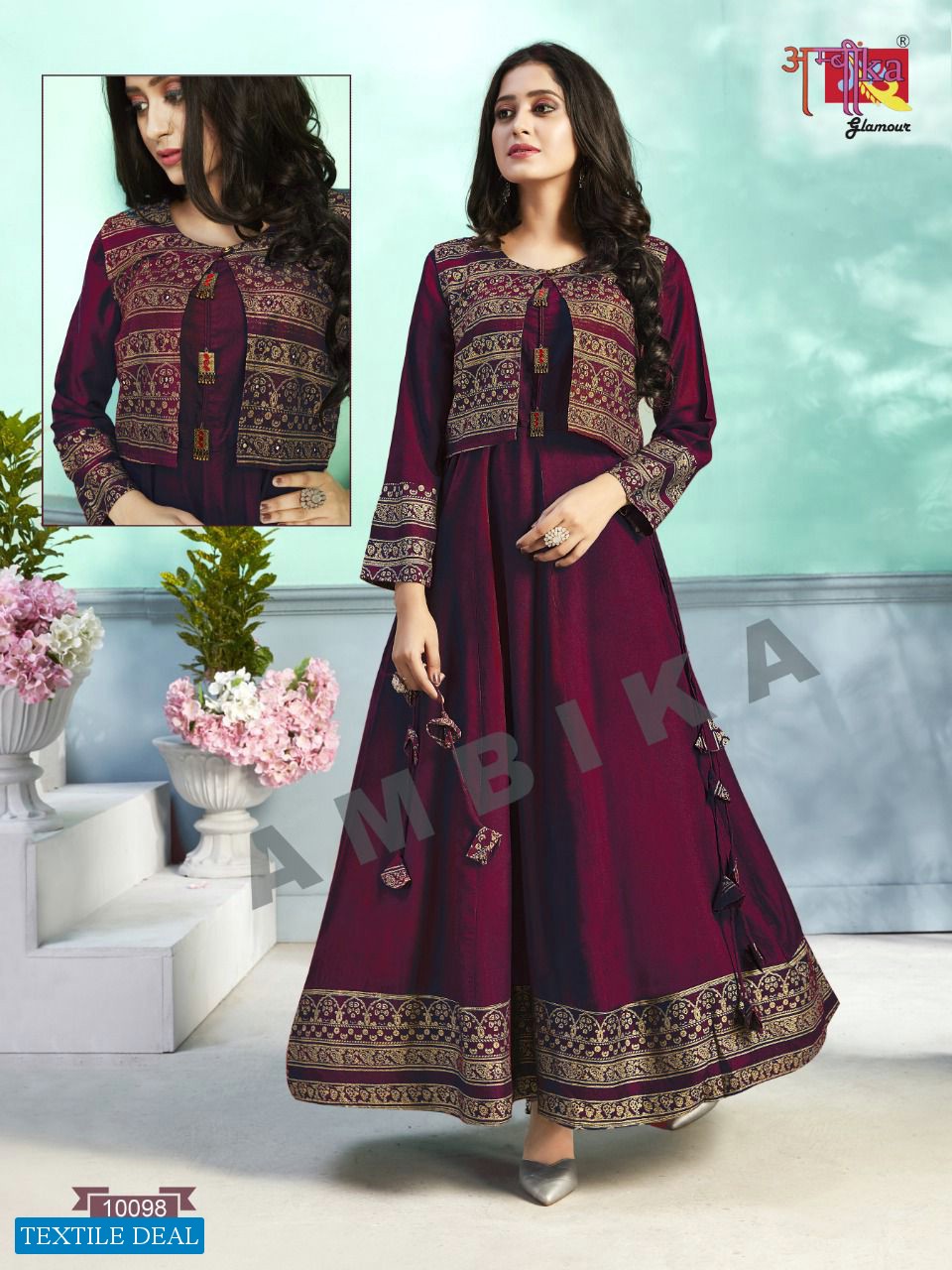 Ambika Super 30 Wholesale Anarkali Designer Koti Kurtis