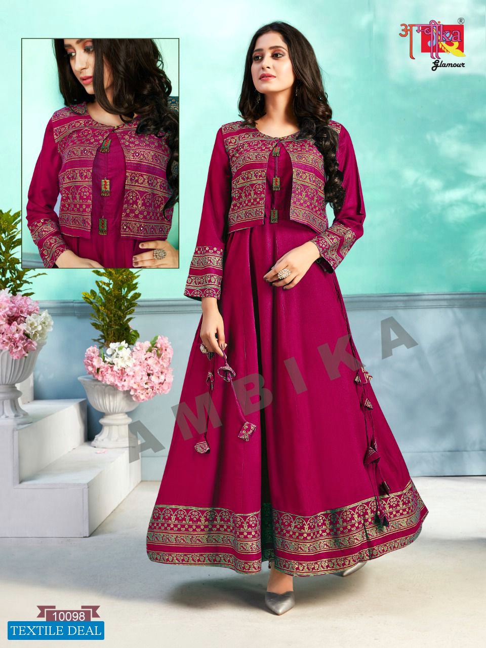 Ambika Super 30 Wholesale Anarkali Designer Koti Kurtis