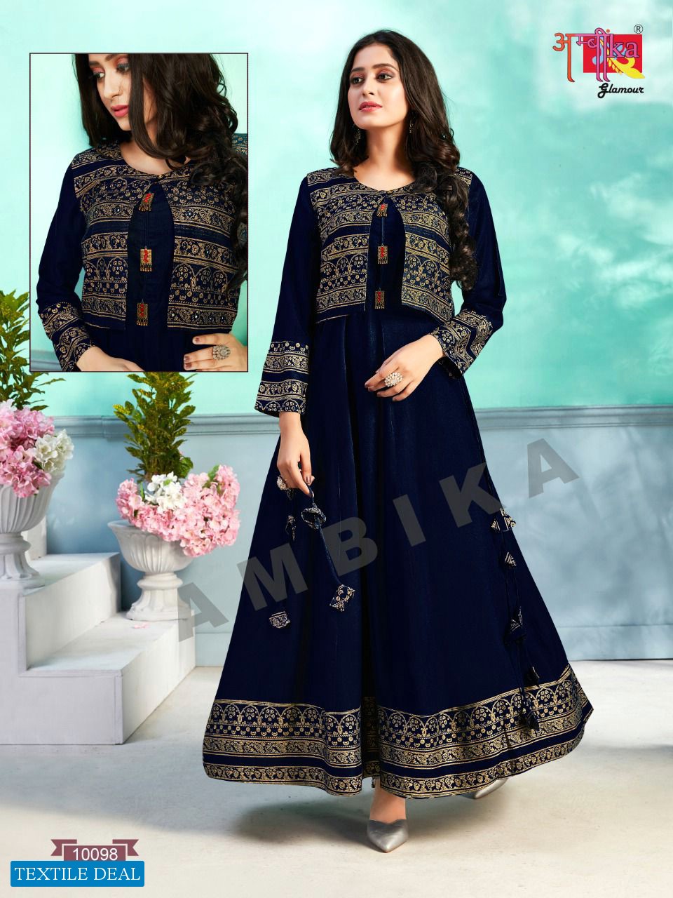Ambika Super 30 Wholesale Anarkali Designer Koti Kurtis