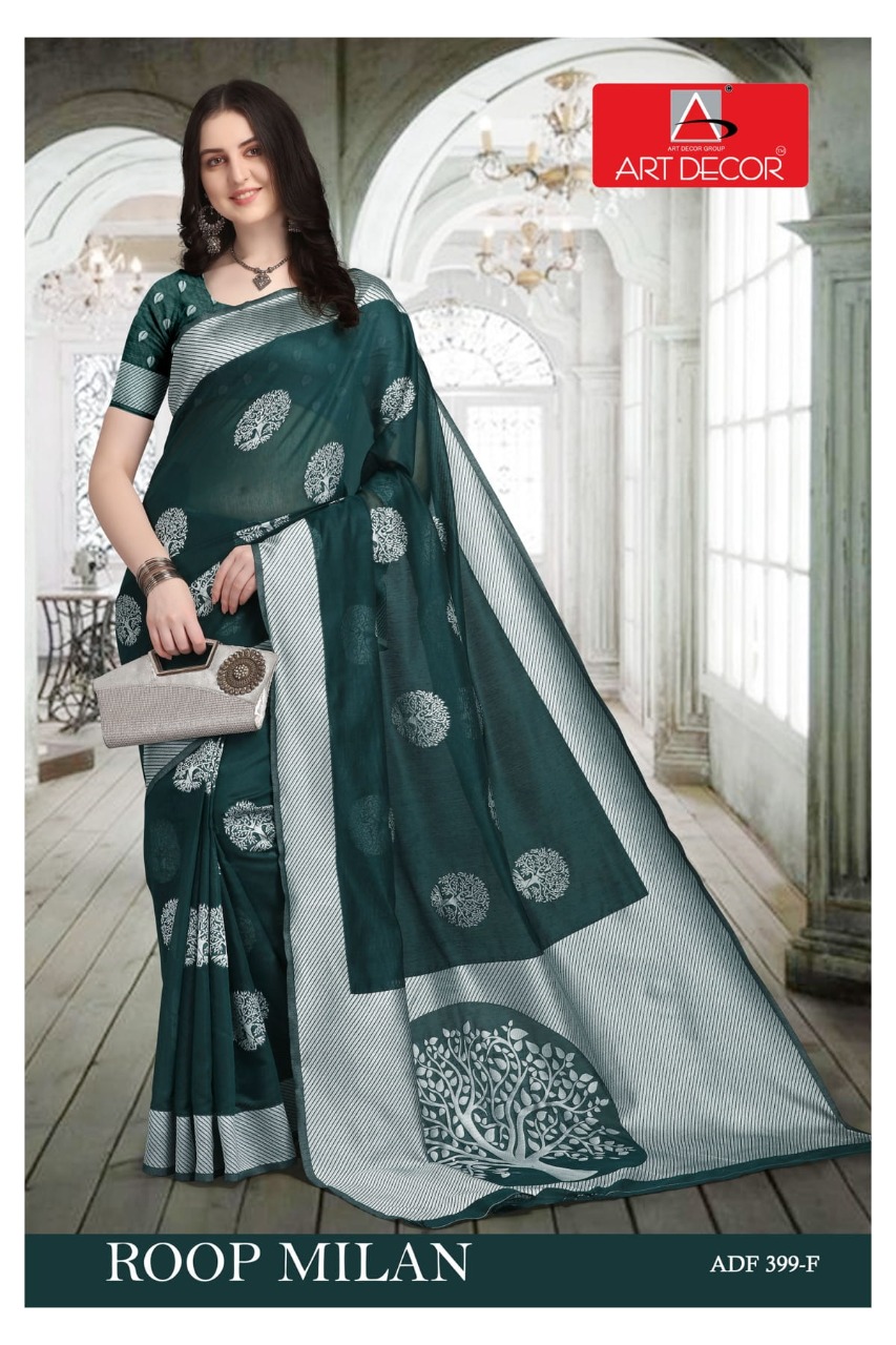 Art Decor Roop Milan Wholesale Indian Sarees