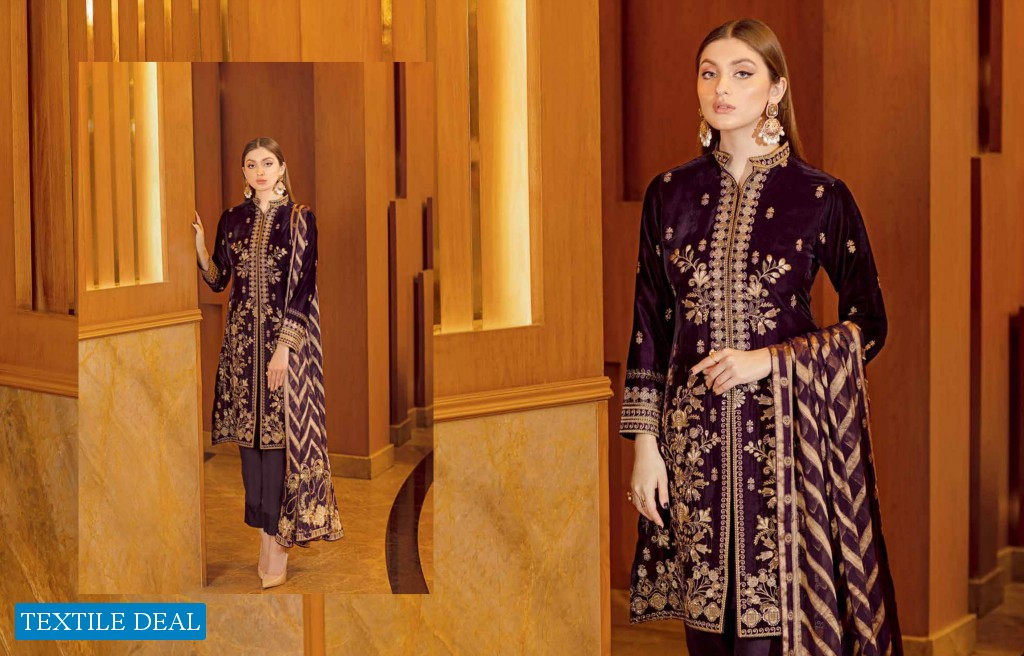 Ramsha Velvet Collection Vol-3 Wholesale Original Pakistani Dress