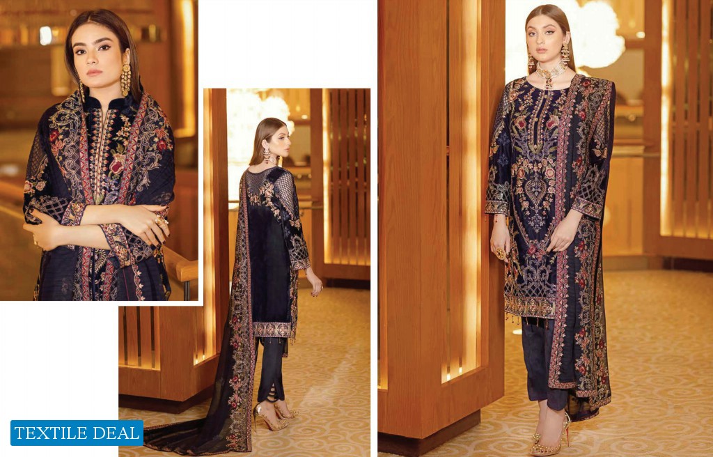 Ramsha Velvet Collection Vol-3 Wholesale Original Pakistani Dress