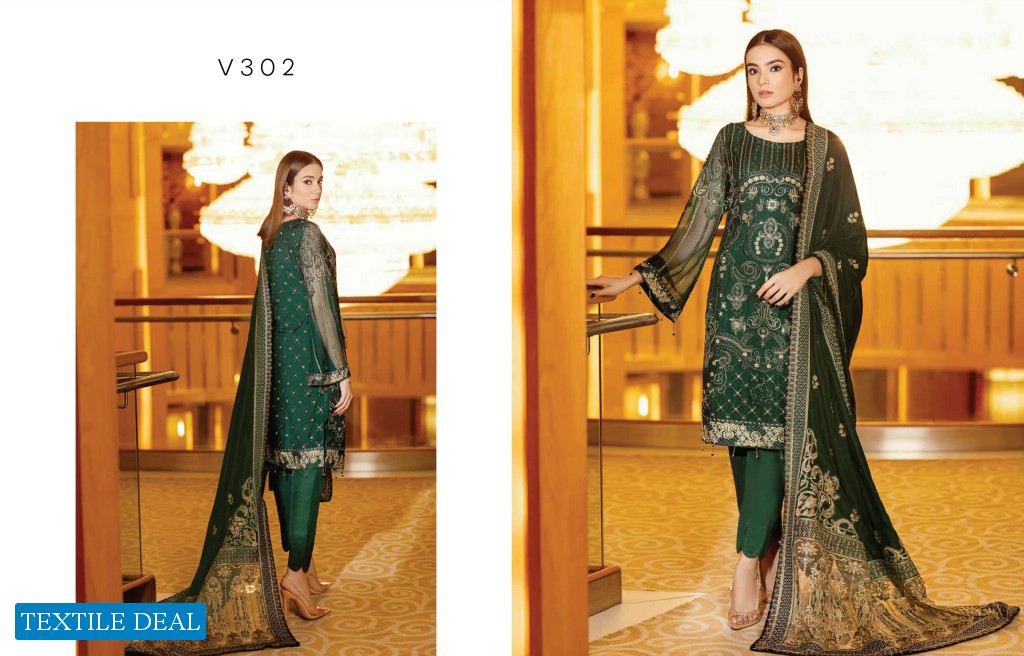 Ramsha Velvet Collection Vol-3 Wholesale Original Pakistani Dress