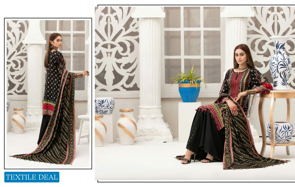 Tawakkal Dilara Unstitched Embroidered Pakistani Salwar Kameez