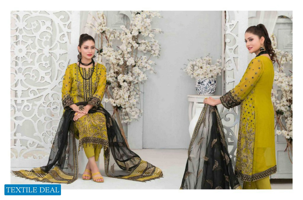 Tawakkal Gulruh Luxury Chiffon Original Pakistani Collection