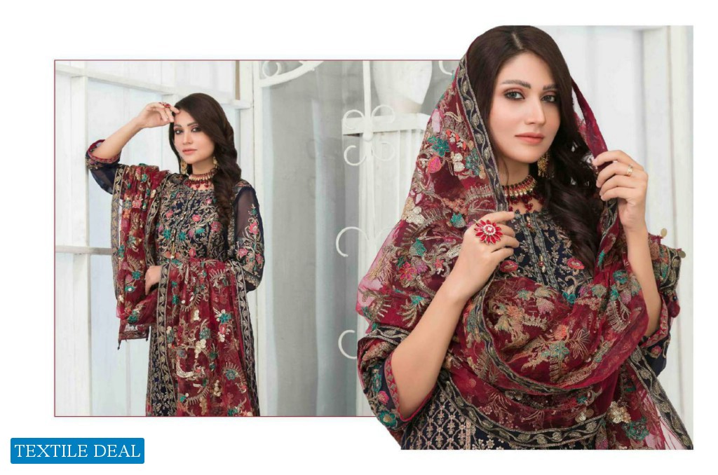 Tawakkal Gulruh Luxury Chiffon Original Pakistani Collection