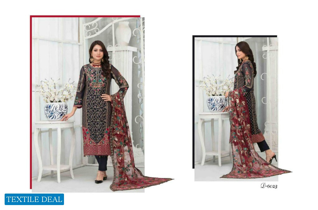 Tawakkal Gulruh Luxury Chiffon Original Pakistani Collection