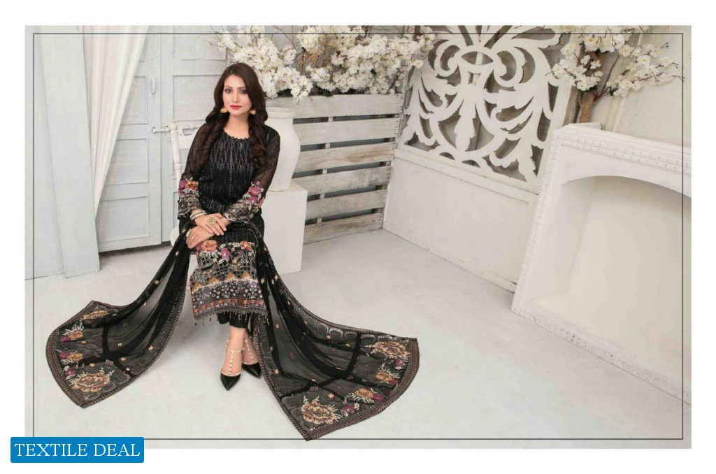 Tawakkal Gulruh Luxury Chiffon Original Pakistani Collection