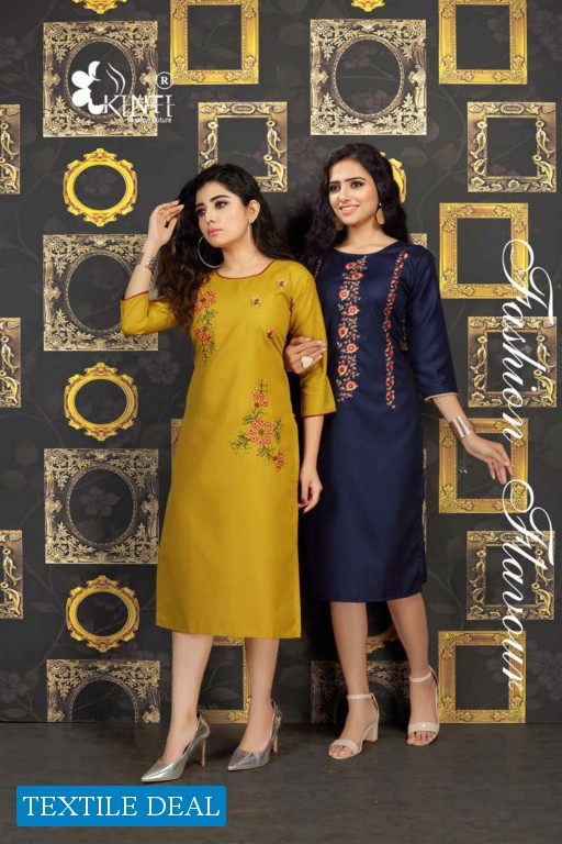 Kinti Eclairs Vol-2 Wholesale Long Kurtis