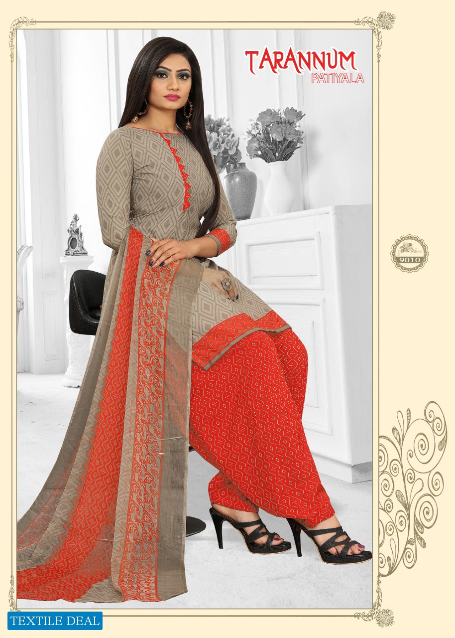 Dhanlaxmi Tarannum Patiyala Vol-1 Wholesale Leaon Crepe Dress Material